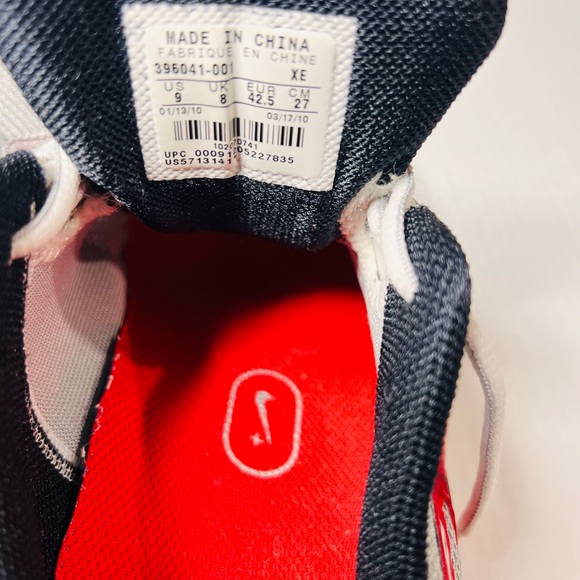 Nike Pegasus + 27 baskets de course 2010 Fitsole 2 lacets taille Royaume-Uni - Picture 4 of 5